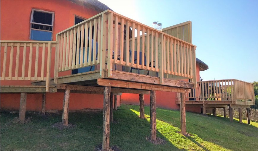 Our Sea View Rondavels open onto a small private deck where you can relax and enjoy the stunning view of our surrounding area. Our Sea View Rondavels open onto a small private deck where you can relax and enjoy the stunning view of our surrounding area.