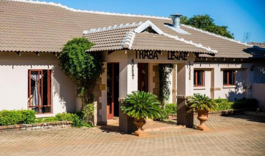 Welcome to Thaba Legae Guest Lodge in Rustenburg, North West Province, South Africa