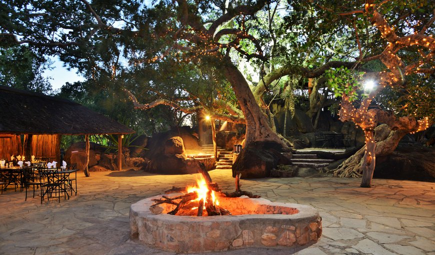 Or savour a scrumptious dinner under the stars in Mabula Game Lodge’s traditional Boma dining venue accompanied by the rhythmic beat of traditional African dancers. Or savour a scrumptious dinner under the stars in Mabula Game Lodge’s traditional Boma dining venue accompanied by the rhythmic beat of traditional African dancers.