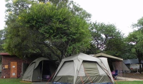 Standard Stand 50 / Tent Only: Standard Stand 50 & 51 / Tent Only - These 2 sites have shade, braai facilities and ablution facilities