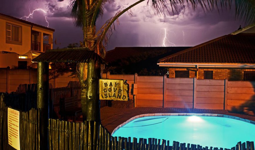 Pool at night