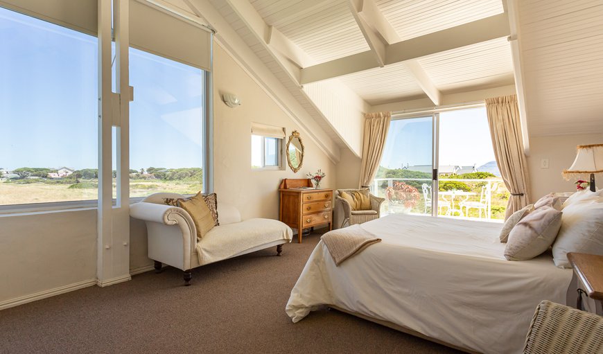 Sunny, spacious Sunset room with views over the greenbelt and sea views.