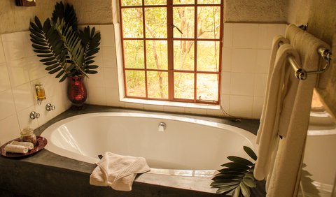 Shikwari  Leadwood : Oval bath