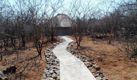 Shikwari Knobthorn Suite : Pathway to our new Knobthorn Suite.