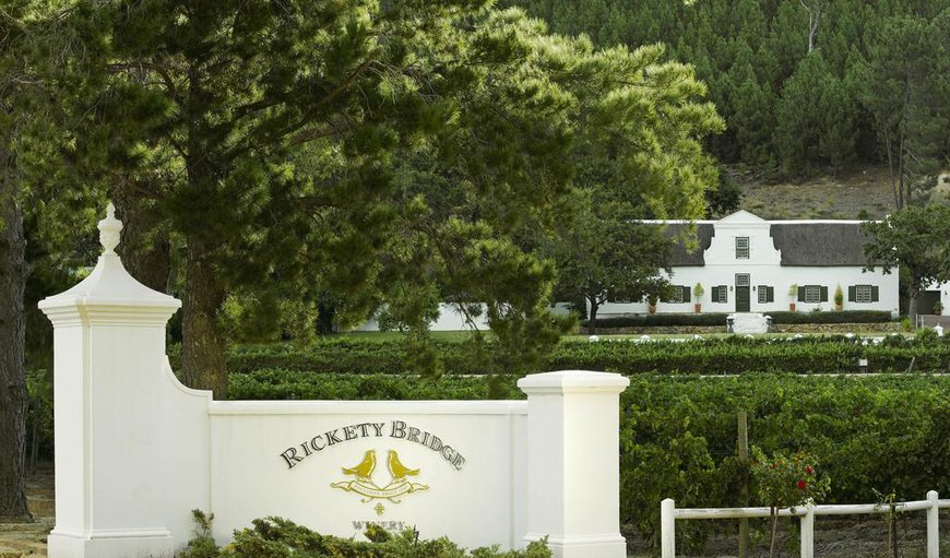 Welcome to Rickety Bridge Manor House in Franschhoek, Western Cape, South Africa