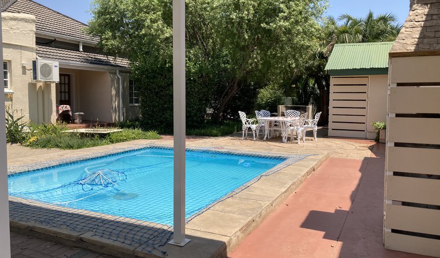 Swimming pool with braai area