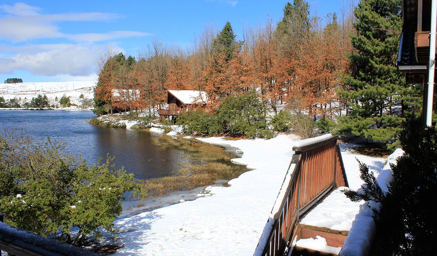 The Lodge: View from the lodge's balcony.