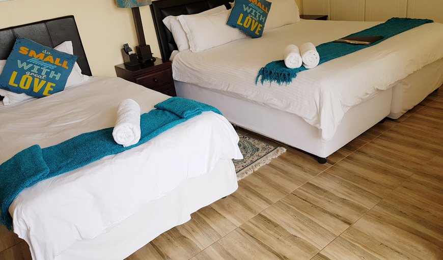 Room Type Description(s):-
* Pool Side Family Room
Room offers KING size bed and single bed ideal for 2 adults and a child. The room has flat screen TV,dstv, aircon, tea/coffee facilities, hairdryer, clock radio alarm, and freewi-f Room Type Description(s):-
* Pool Side Family Room
Room offers KING size bed and single bed ideal for 2 adults and a child. The room has flat screen TV,dstv, aircon, tea/coffee facilities, hairdryer, clock radio alarm, and freewi-f