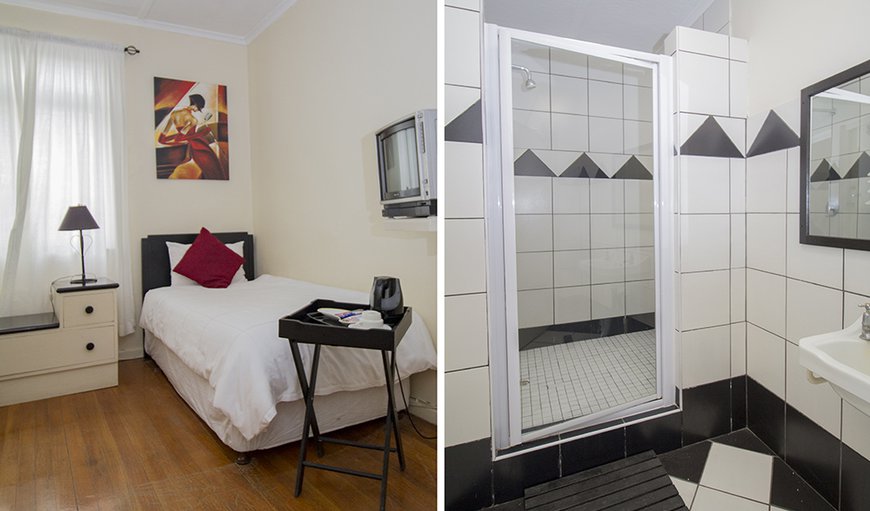 Budget Single Rooms: Budget Single Rooms each have a single bed and shares a bathroom with the other budget rooms.