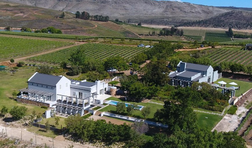 Aerial view of South Hill Guesthouse