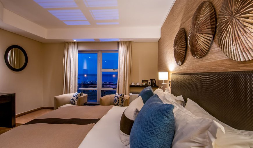 VIP Suites: The room has fantastic views of Algoa Bay Harbour
