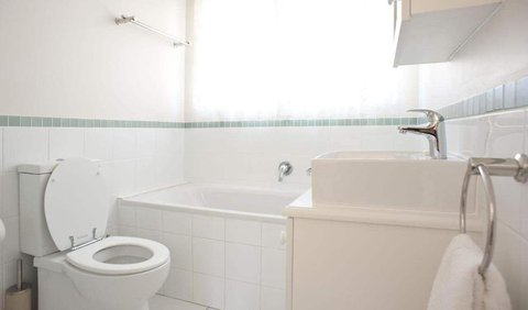 Hydrangea Cottage: Bathroom