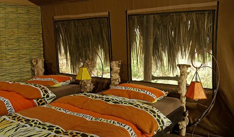 Tented Rooms: Crater Forest Tented Camp suite