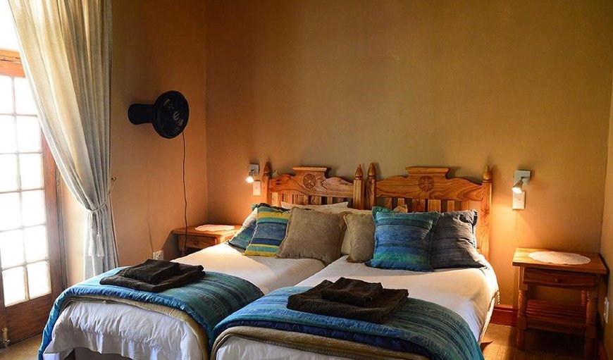 6 Sleeper self-catering cottage: Bedroom in self-catering cottage