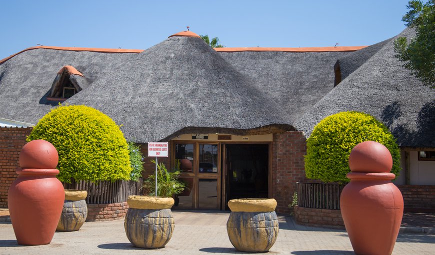 Entrance at the Hotel