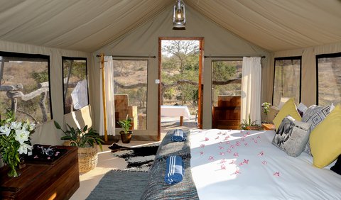 Luxury Tents: Luxury safari tent