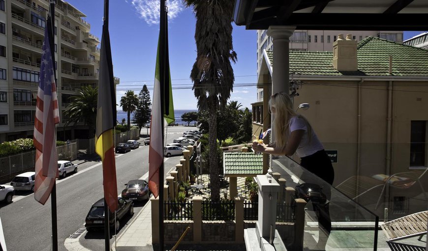 View from balcony in Sea Point, Cape Town, Western Cape, South Africa