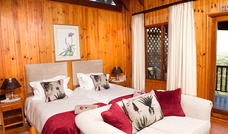 Twin Room: The Twin Room offer twin single beds and a patio with garden views