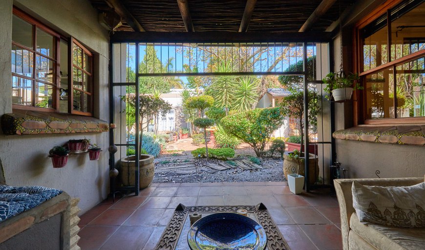 Entrance into our tranquil garden