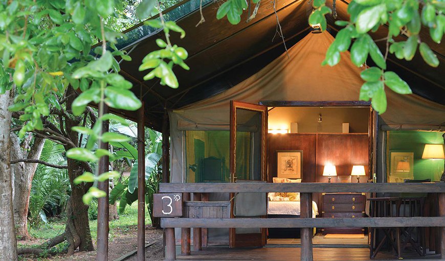 Luxury Tented Accommodation
Stylish Simplicity combined with African Elegance, featuring a Large sundeck to relax on. Luxury Tented Accommodation
Stylish Simplicity combined with African Elegance, featuring a Large sundeck to relax on.