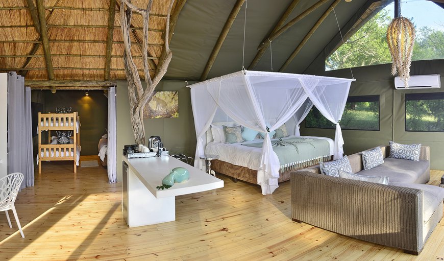 Luxury Family Tent: Victoria Falls River Lodge