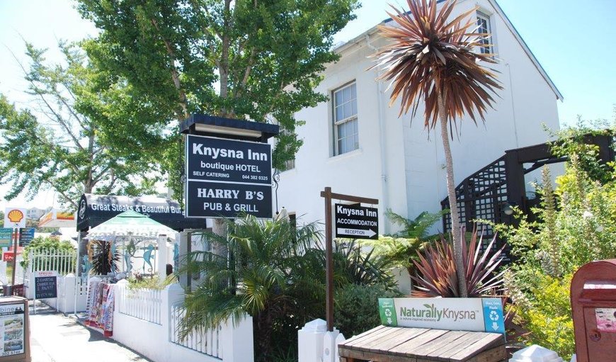 Welcome to Knysna Inn. in Knysna, Western Cape, South Africa