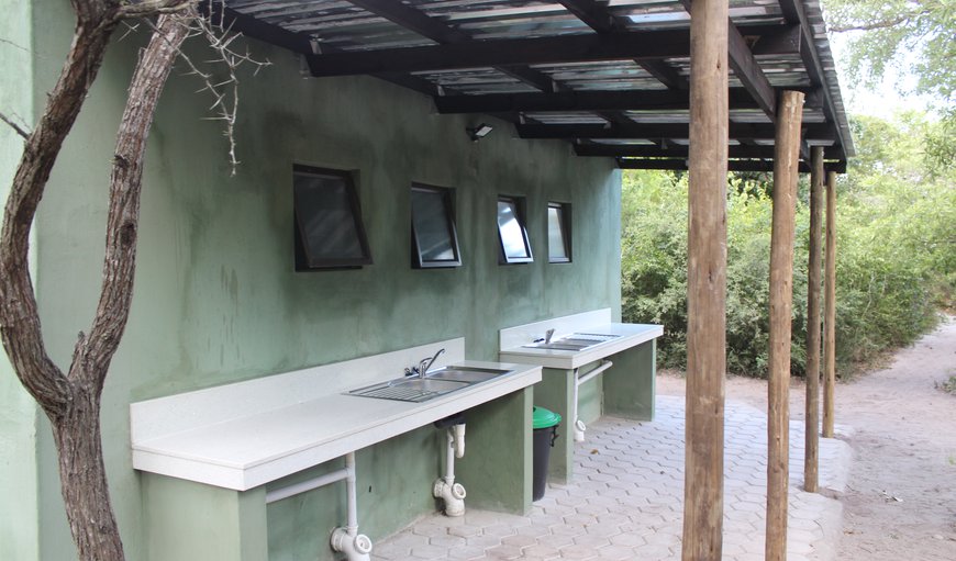 Communal Ablution - Dish wash area