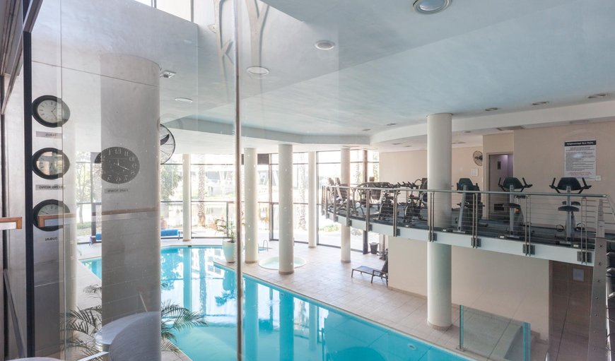 Communal gym and pool area. in Century City, Cape Town, Western Cape, South Africa