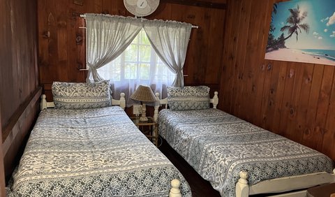 Budget Twin Wooden Cabin (Room Only): Twin 1