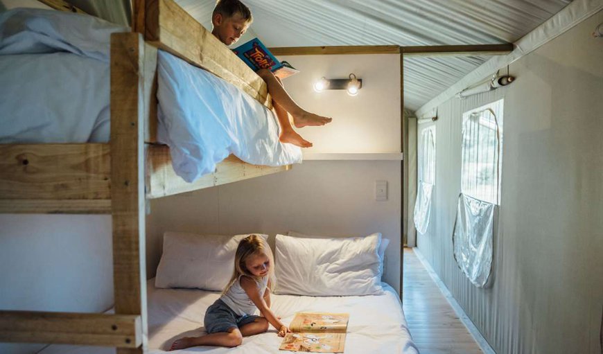 Hot Tub Tent: Bedroom