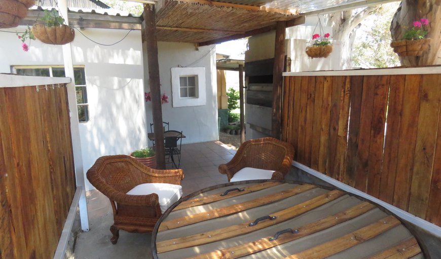 Hot tub with BBQ facilities in Matjiesrivier, Oudtshoorn, Western Cape, South Africa