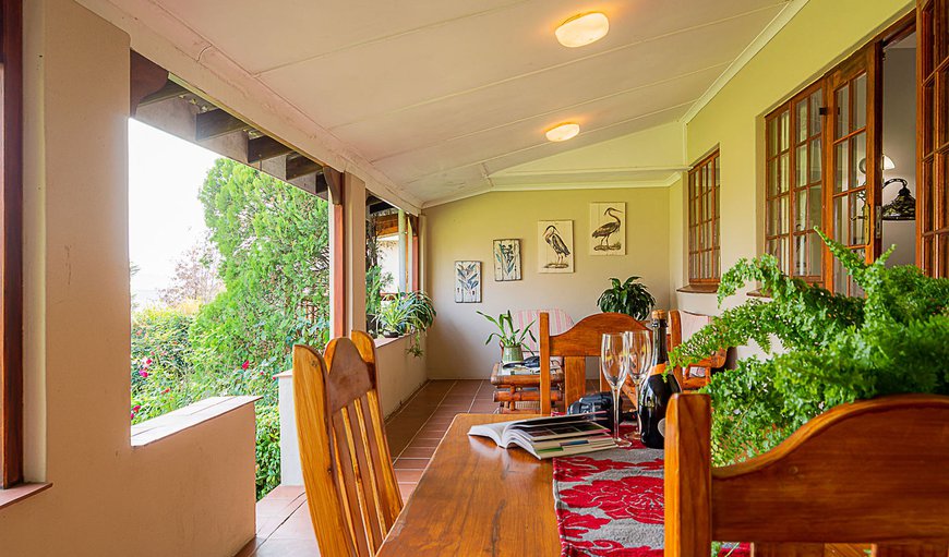 Black Grouse Cottage - Enjoy the private veranda with views of our beautiful valley and the Drakensberg mountains. Black Grouse Cottage - Enjoy the private veranda with views of our beautiful valley and the Drakensberg mountains.