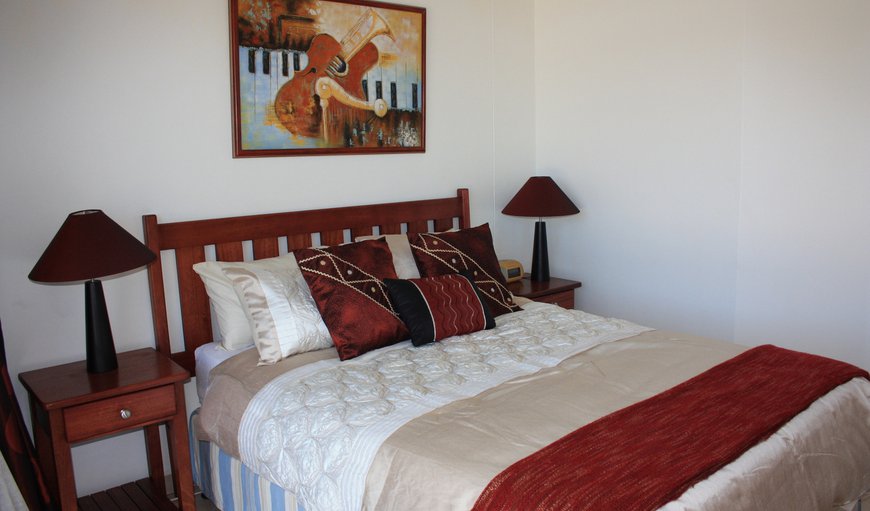 Unit 15 (3 bedroom, 6 sleeper self catering apartment): The main bedroom is furnished with a double bed and has a dressing table, ample cupboard space and an en-suite bathroom.