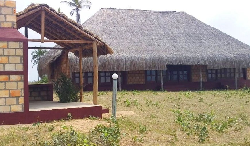 Guinjata House front view in Guinjata, Inhambane Province, Mozambique