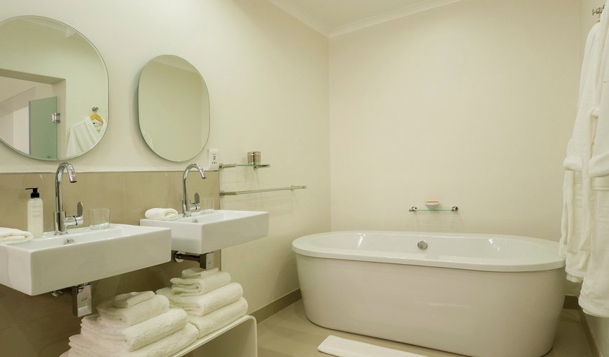 TheBloem Suite Two - The full size bathroom offers a freestanding bath with a shower cubicle and underfloor heating. TheBloem Suite Two - The full size bathroom offers a freestanding bath with a shower cubicle and underfloor heating.