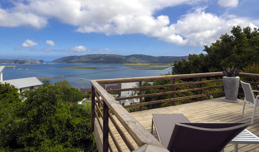 TheBloem Suite Four - The private balcony is furnished and offers amazing views of the Knysna Lagoon. TheBloem Suite Four - The private balcony is furnished and offers amazing views of the Knysna Lagoon.