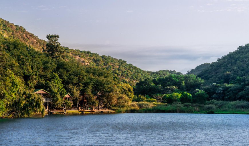 Lake view in Bela Bela (Warmbaths), Limpopo, South Africa