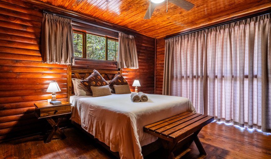 6 Sleeper Log Cabin (In the ravine): Bedroom