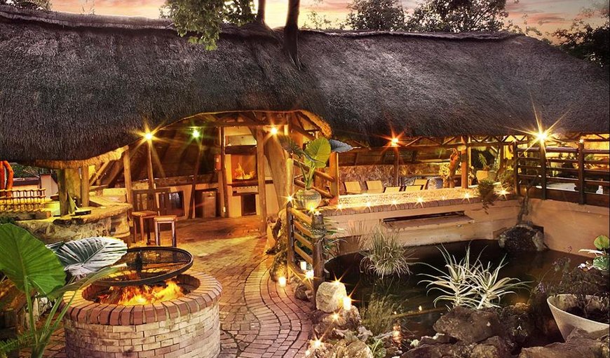 Lapa Area with Koi Pond in Centurion, Gauteng, South Africa