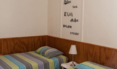 Small Room with shared Bathroom: Our small room with shared bathroom. For one or...