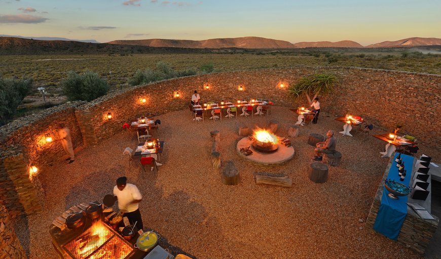 Gondwana Family Lodge: Sanbona Boma Dinner