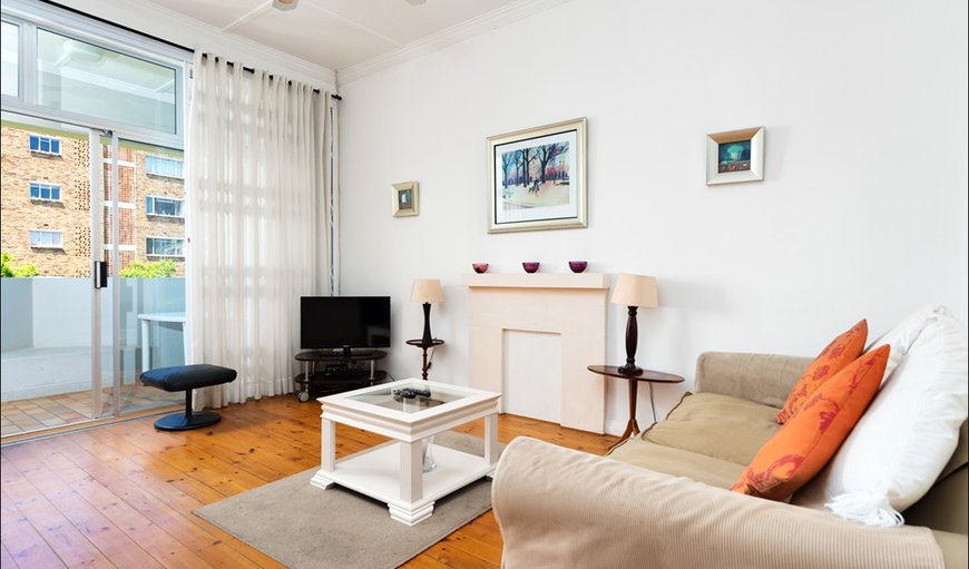 1 bedroom apartment: The lounge area contains sliding doors leading out onto the balcony.