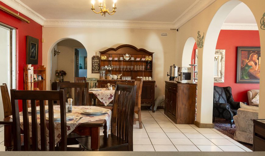 Indoor dining area