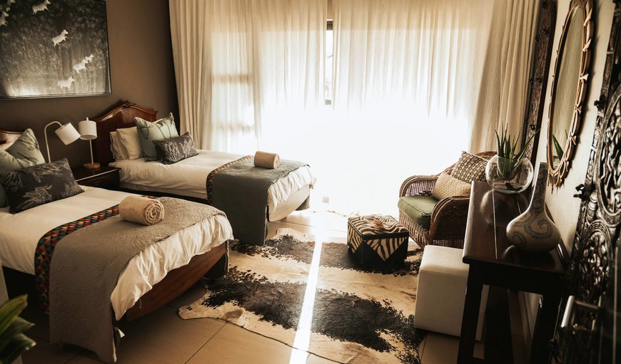 Tandweni Villa: Bedroom with Single Beds