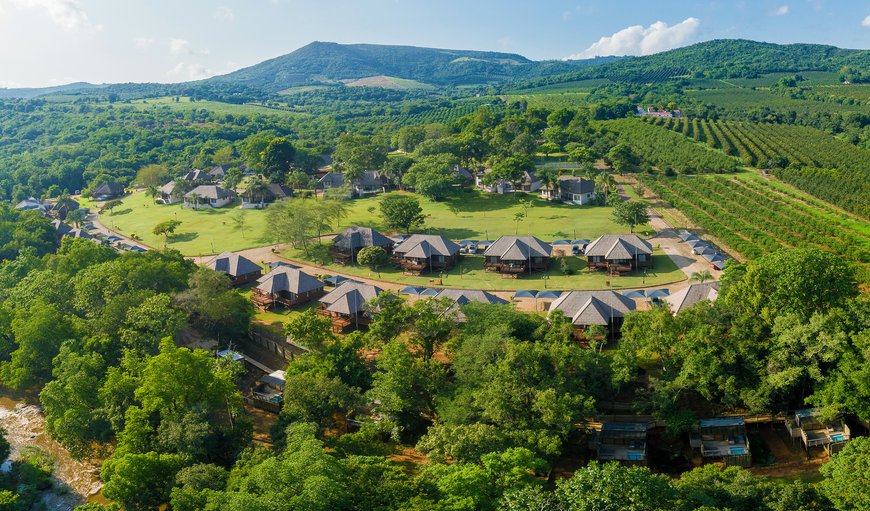Aerial View in Hazyview, Mpumalanga, South Africa