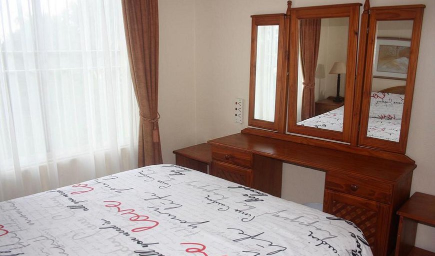 Unit 123 (2 bedroom, 6 sleeper self catering apartment): Bedroom 1 with Double bed 
