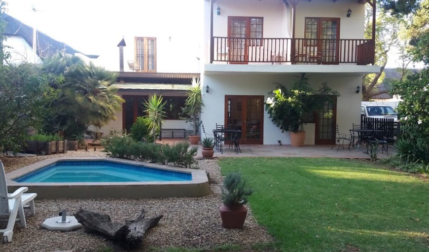 Garden and swimming pool in Worcester, Western Cape, South Africa