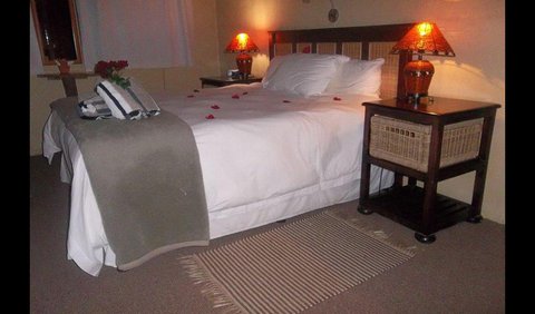 Deluxe Double Room: Deluxe Double Room with a queen-size bed.