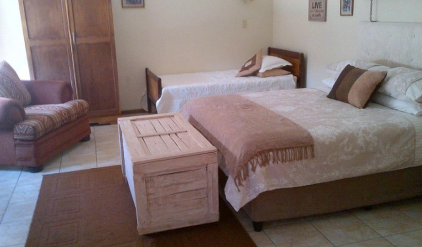 Faith cottage double and single bed in the one room and a Queen and a three quater in the second room in Vryheid, KwaZulu-Natal, South Africa