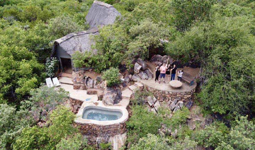 Aloe Lodge: Drone view